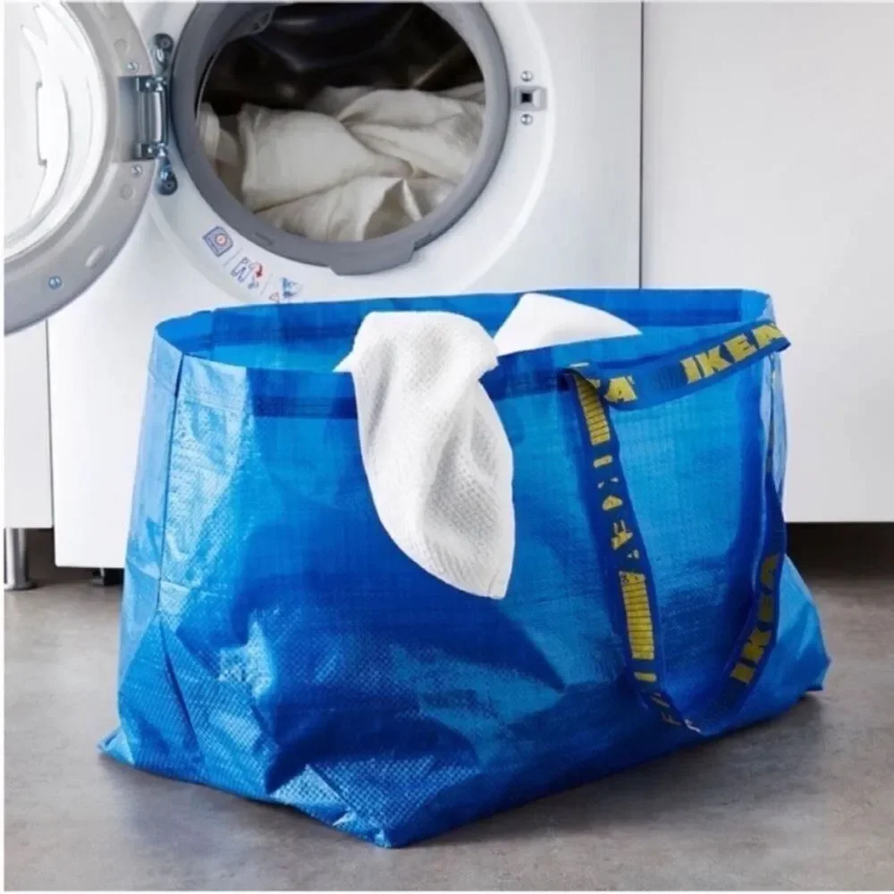 IKEA (Set of 10) NWT Frakta Shopping Bag Large Size Sturdy Grocery Laundry